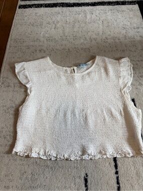 Smocked Crop Top